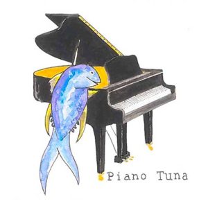 'Piano-tuna' - by Funny Bird