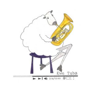 'Ewe tuba' - by Funny Bird