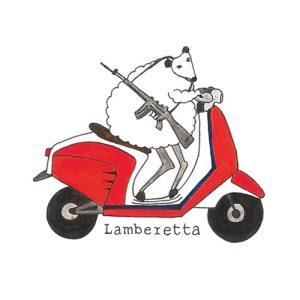 'Lambretta' - by Funny Bird