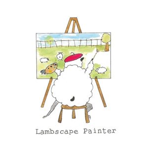 'Lambscape Painter' - by Funny Bird