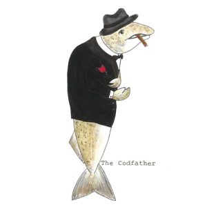 'The Codfather' - by Funny Bird