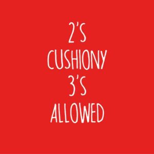 '2s Cushiony 3's allowed' by Funny Bird
